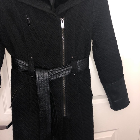 Guess belted coat black - Picture 2 of 4